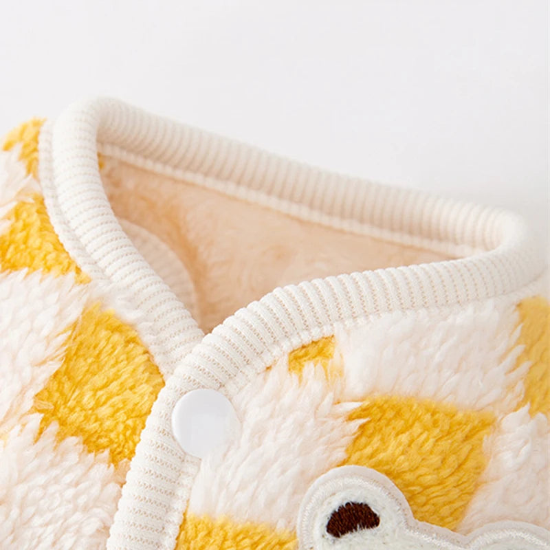 Winter Warm Cat Clothes Sweater with Buckle