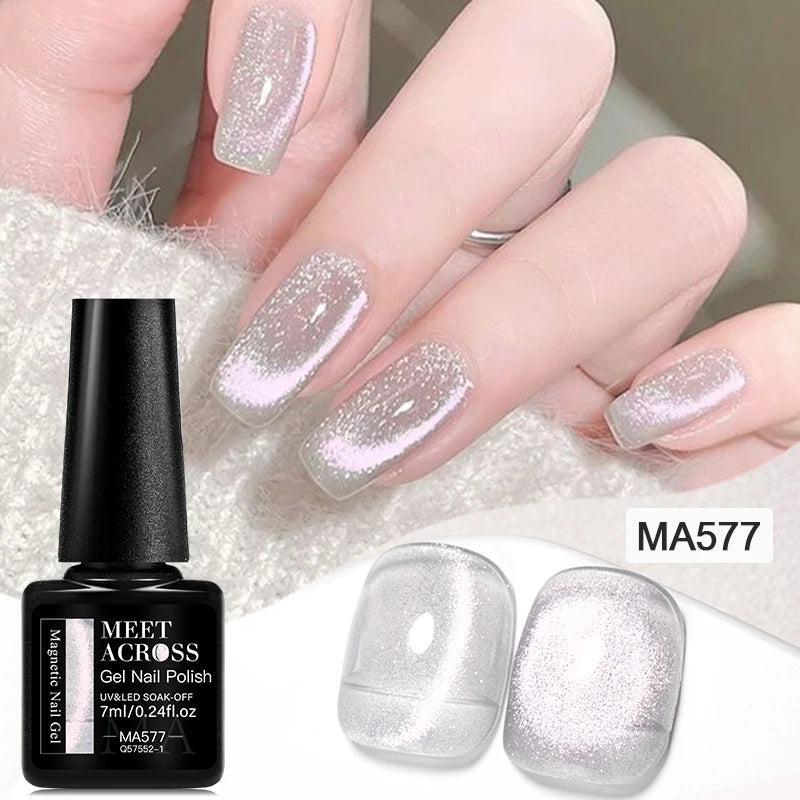 Cat Eye Gel Polish Spring Popular Magnetic Gel Nail