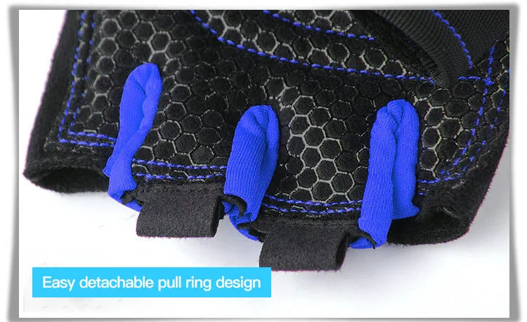 Shockproof Gym Gloves with Wrist Support (Fitness & Training)