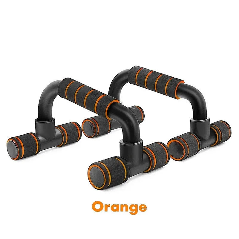 U-Shaped Push-Up Bars with Foam Grip (Home Gym Muscle Training)