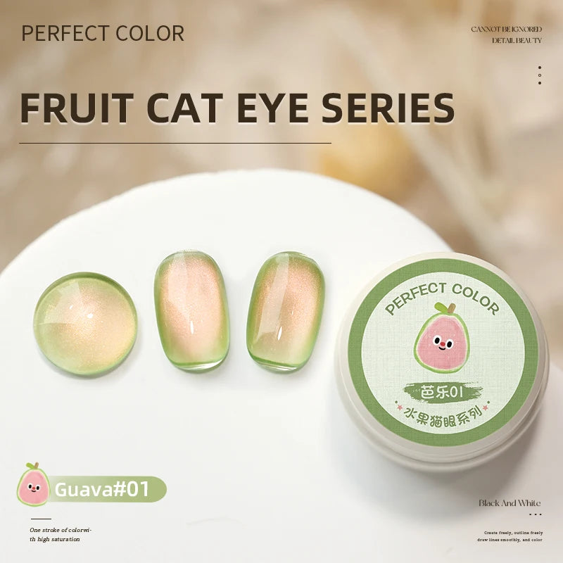 Fruit Cat Eye Gel Nail Polish