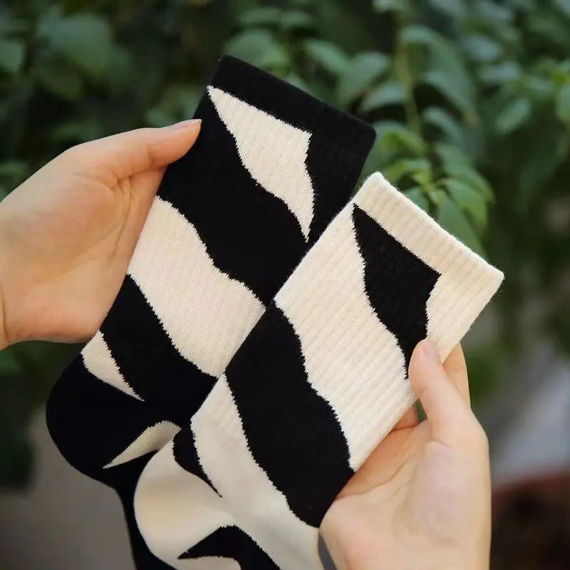 Fun Casual Unisex Cotton Socks
