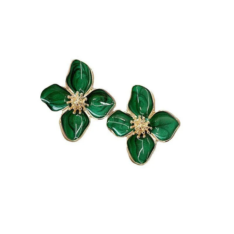 Trendy Women Flower Elegant Earrings