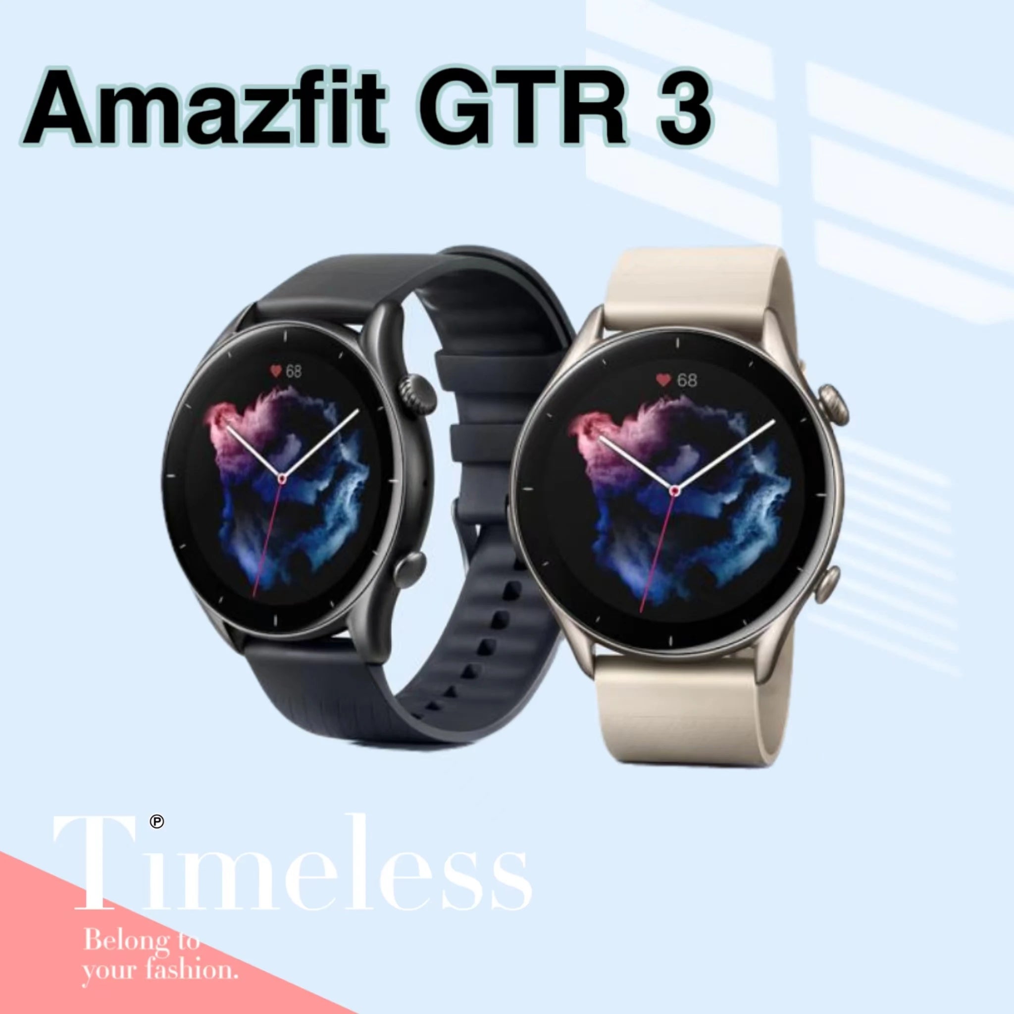 Amazfit GTR 3 Smart Watch – Alexa Built-in, 21-Day Battery