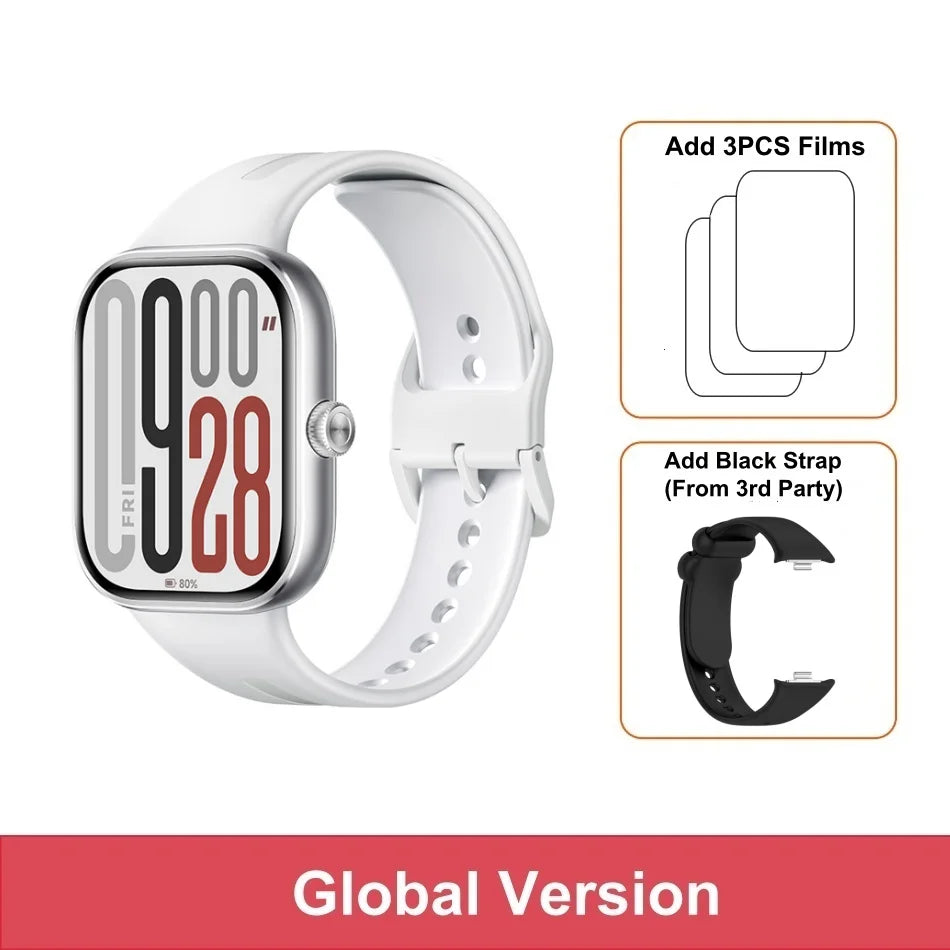 Xiaomi Redmi Watch 5 – AMOLED display smartwatch with 150+ sports modes, long battery life, and health monitoring features.