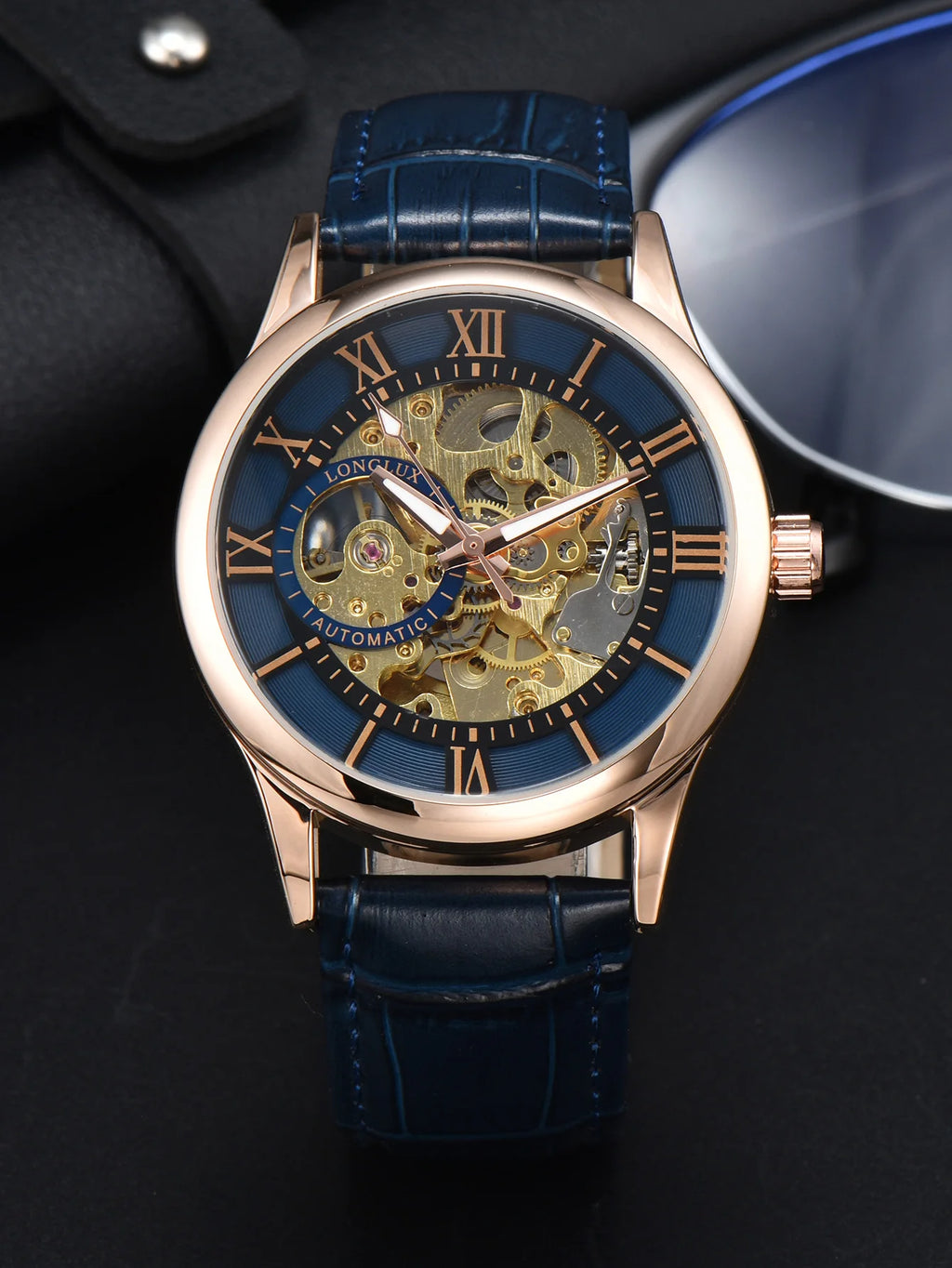 LONGLUX waterproof automatic men's watch