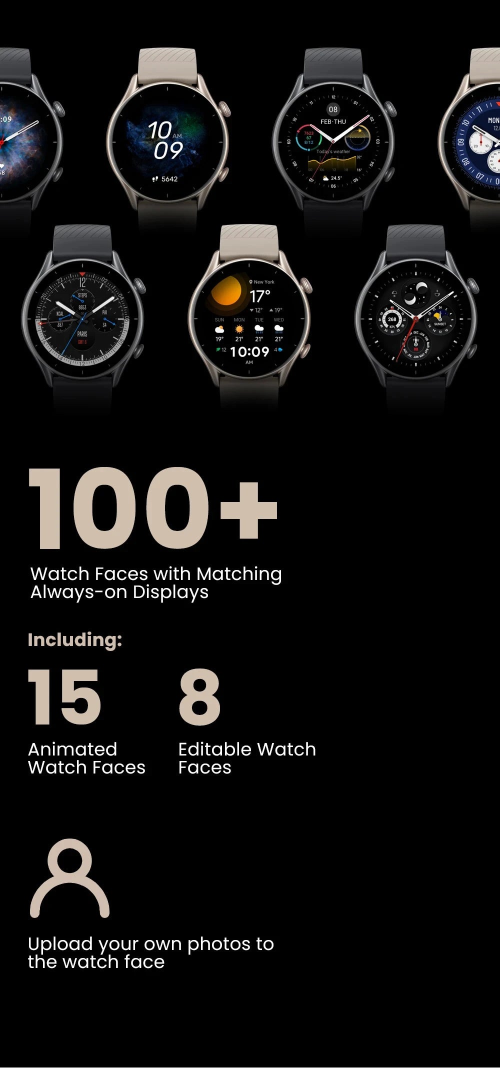 Amazfit GTR 3 Smart Watch – Alexa Built-in, 21-Day Battery