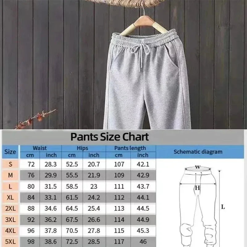 Men’s Heavy-Duty Loose Sweatpants
