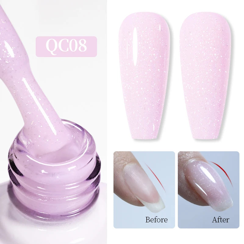 BORN PRETTY 10ml Jelly Nude Gel Nail Polish 50 Colors