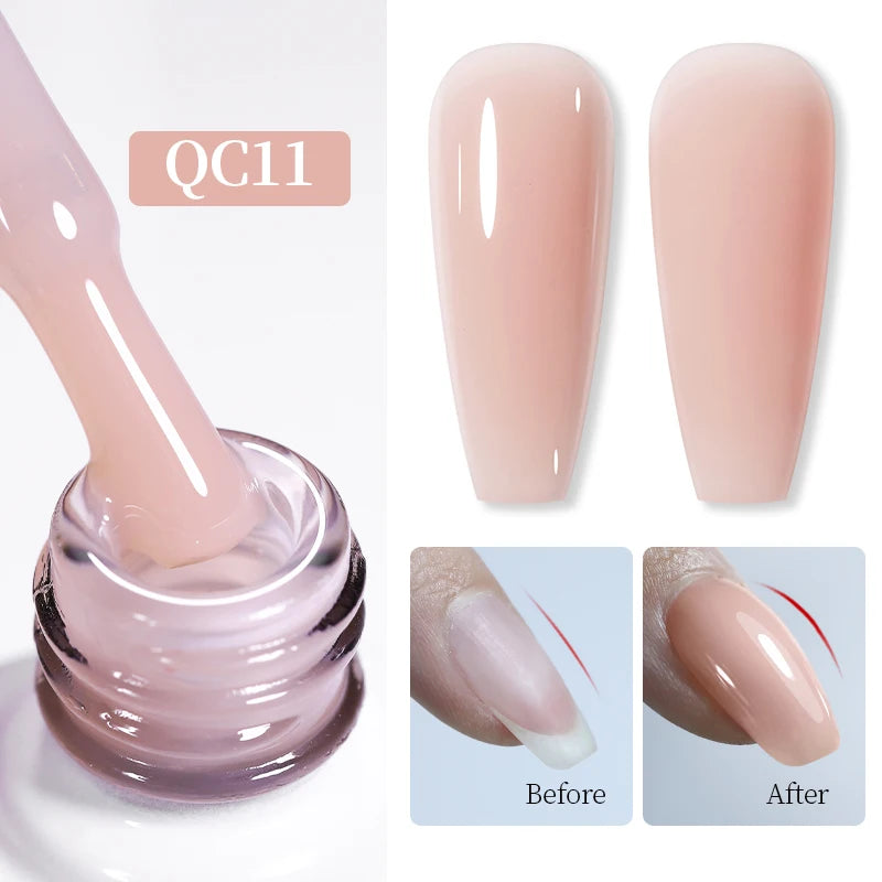 BORN PRETTY 10ml Jelly Nude Gel Nail Polish 50 Colors