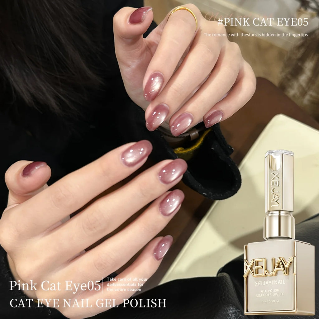 15ML Cat eye Nail Gel polish Semi Permanent Nail Art Soaking