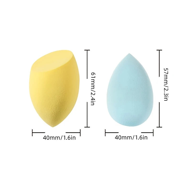 4pcs/bag Fashion Make up Blender Cosmetic Puff