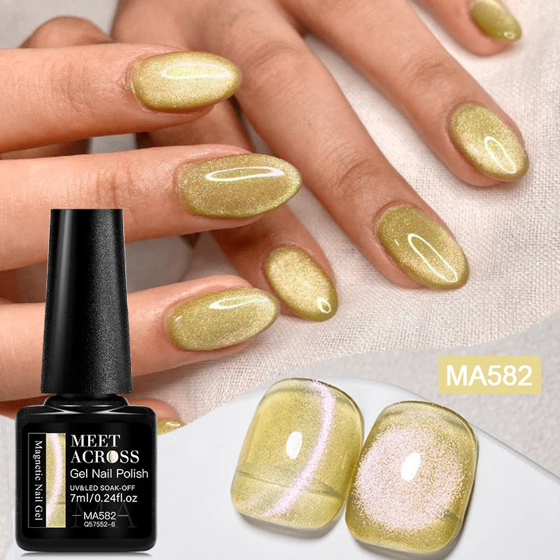 Cat Eye Gel Polish Spring Popular Magnetic Gel Nail