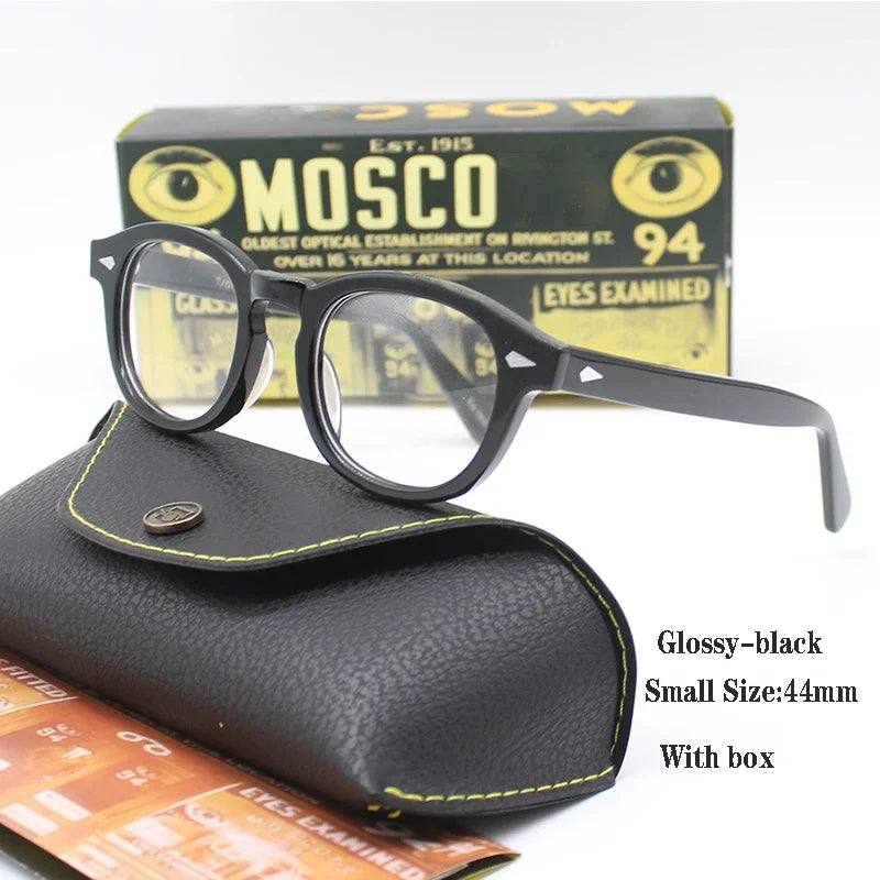 Johnny Depp Style Men's  Glasses Transparent Lens