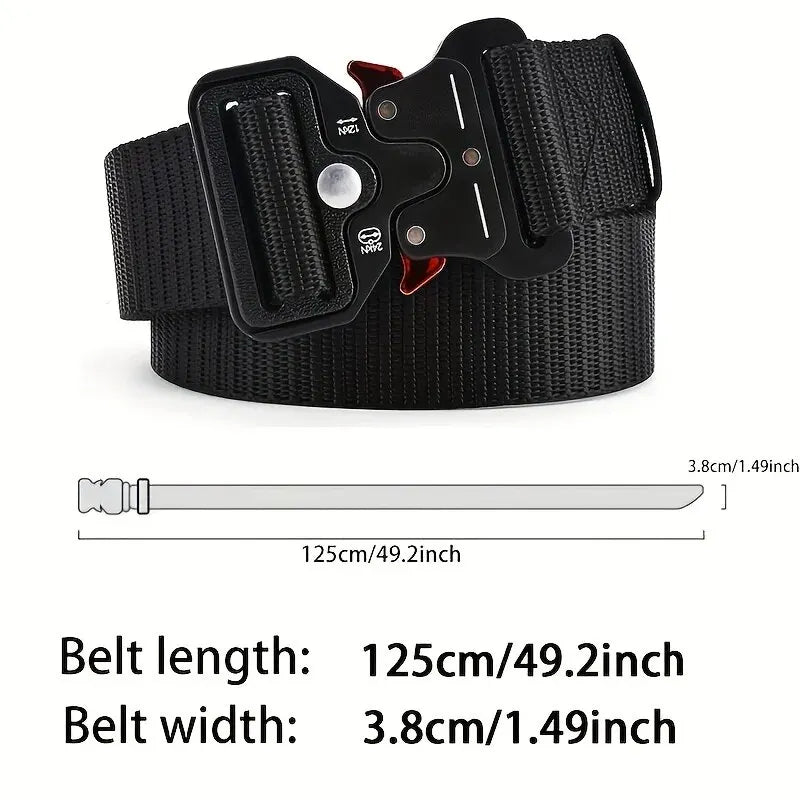 Men's High Quality Belt Outdoor Multi Function Nylon Belt