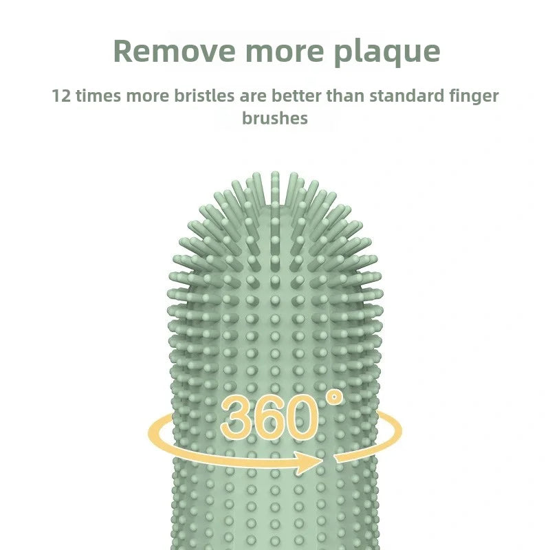 Dog Toothbrush, 360° Cleaning.