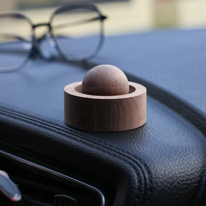 Wooden Essential Oil Diffuser (1 or 3 pcs) – Natural Fragrance for Home, Car & Décor