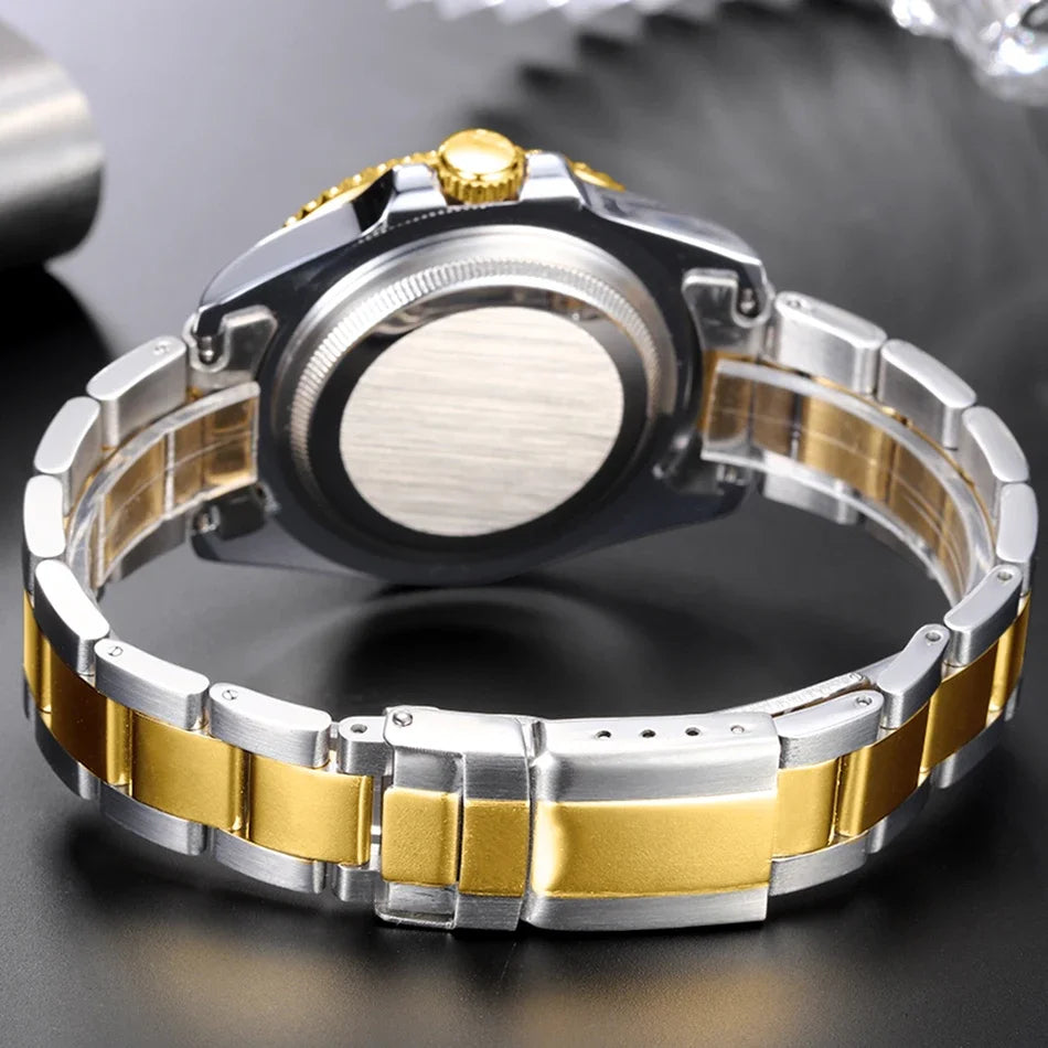 Automatic Luxury Watches for Men Stainless Steel