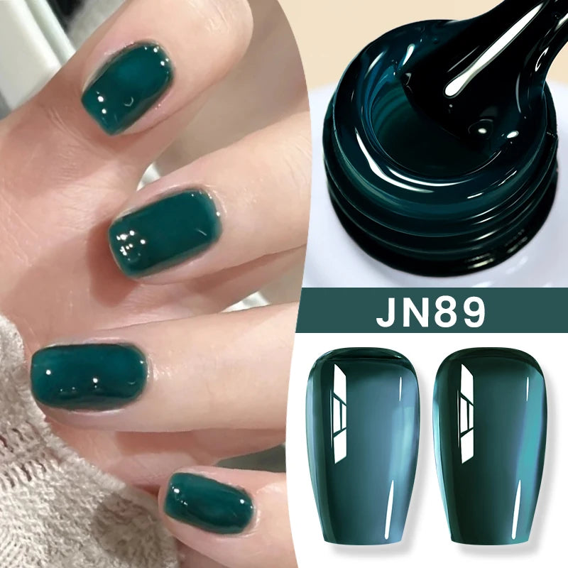 BORN PRETTY 10ml Jelly Nude Gel Nail Polish 50 Colors