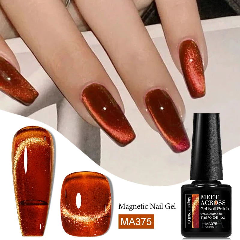 Cat Eye Gel Polish Spring Popular Magnetic Gel Nail