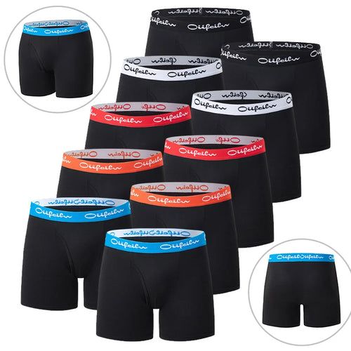 4/5/10 Pcs Fashionable Men's Long Underwear Casual
