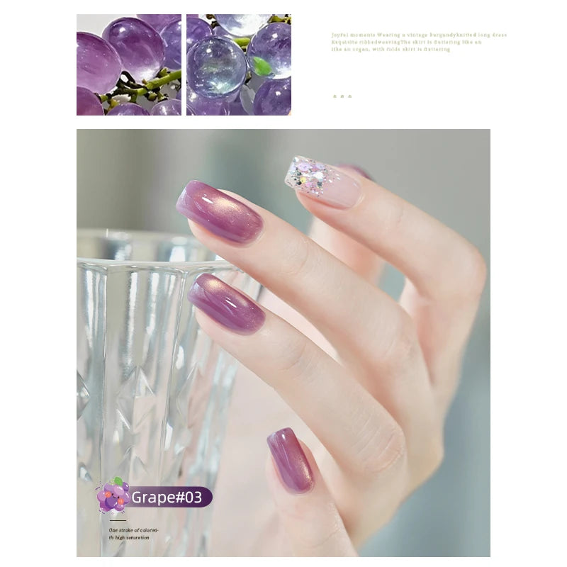 Fruit Cat Eye Gel Nail Polish