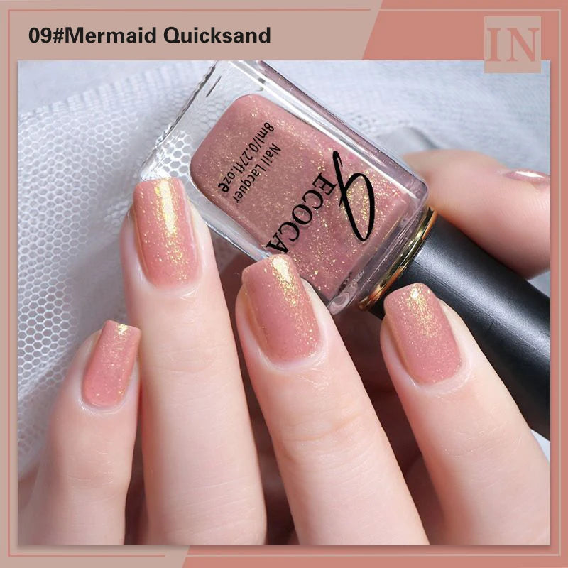 Laser Glitter Nail Polish Rainbow 8ml