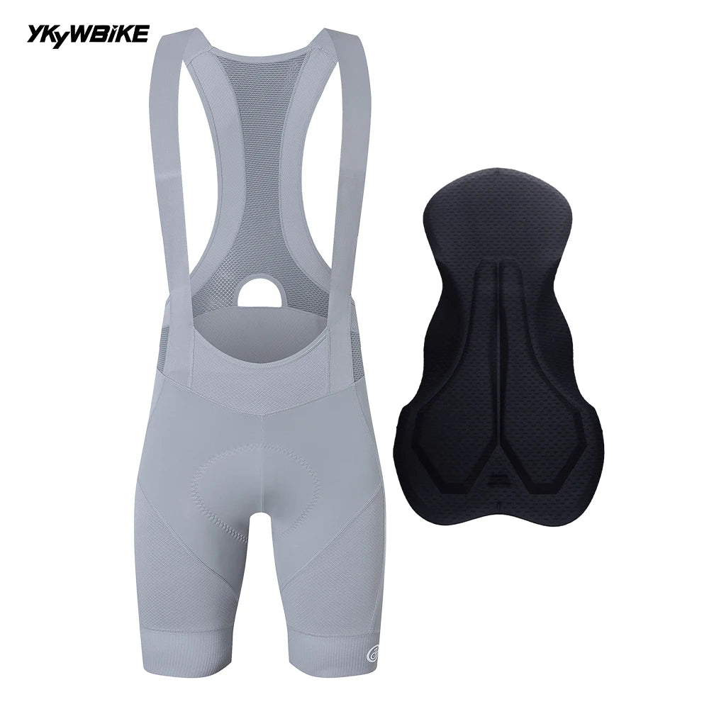 YKYWBIKE Men’s Cycling Bib Shorts – 6H Belgium Padding