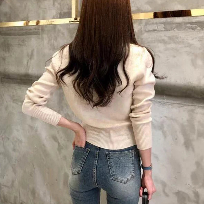 Casual Long Sleeve Fashion Women's Cardigan