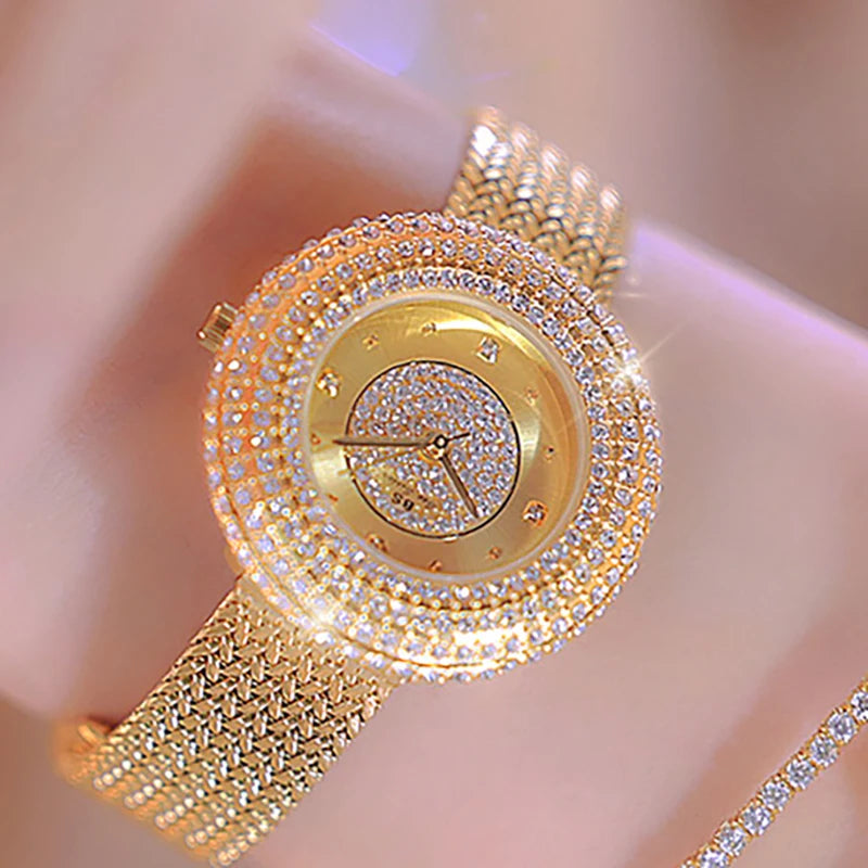 Luxury waterproof watch for women