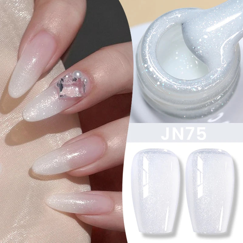 BORN PRETTY 10ml Jelly Nude Gel Nail Polish 50 Colors