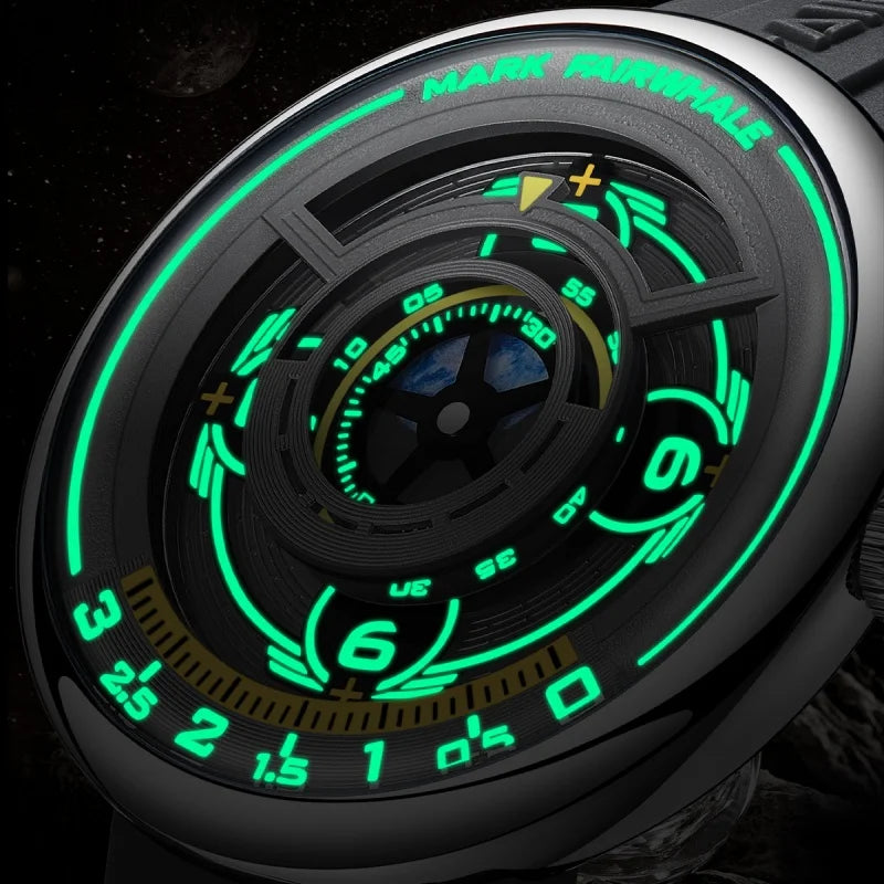 Mark Fairwhale Original Unique Quartz Men's Watch