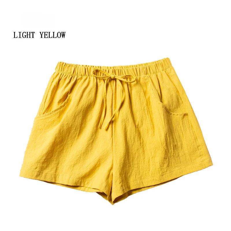 Casual Women's Gym Shorts High Waisted