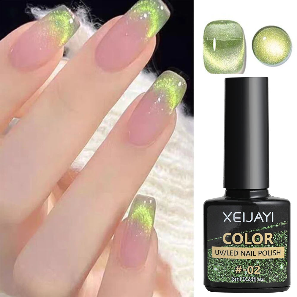 8ml Cat Eye Nail Magnetic Gel Polish Galaxy Effect