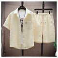 Casual Thin Sports Two-piece Set Summer Men's Trendy
