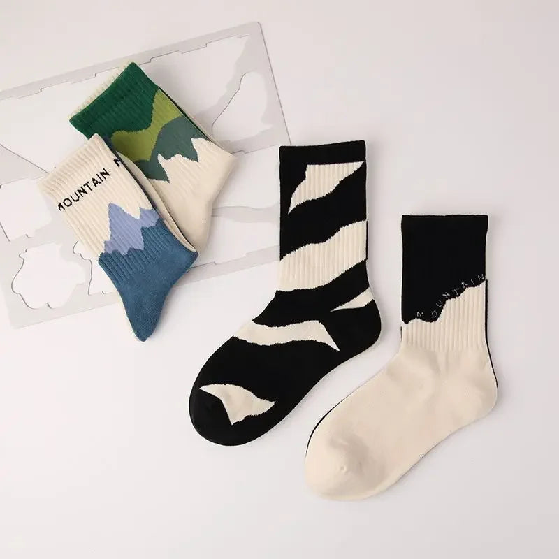Fun Casual Unisex Cotton Socks