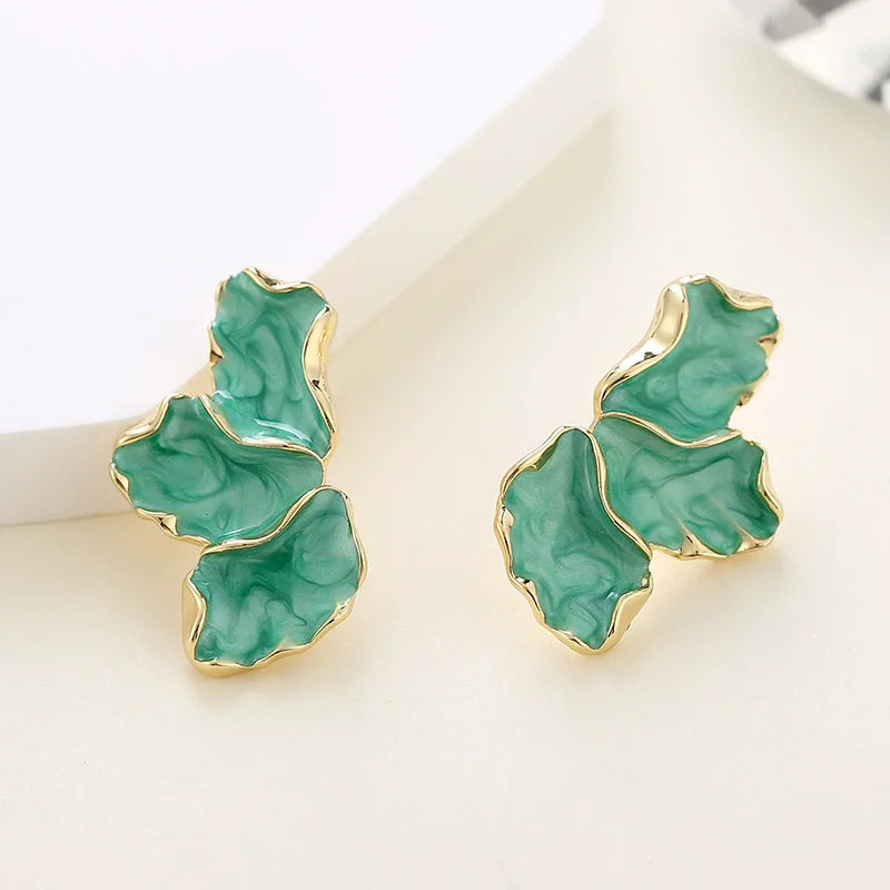 Trendy Women Flower Elegant Earrings