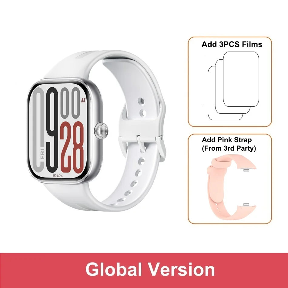 Xiaomi Redmi Watch 5 – AMOLED display smartwatch with 150+ sports modes, long battery life, and health monitoring features.