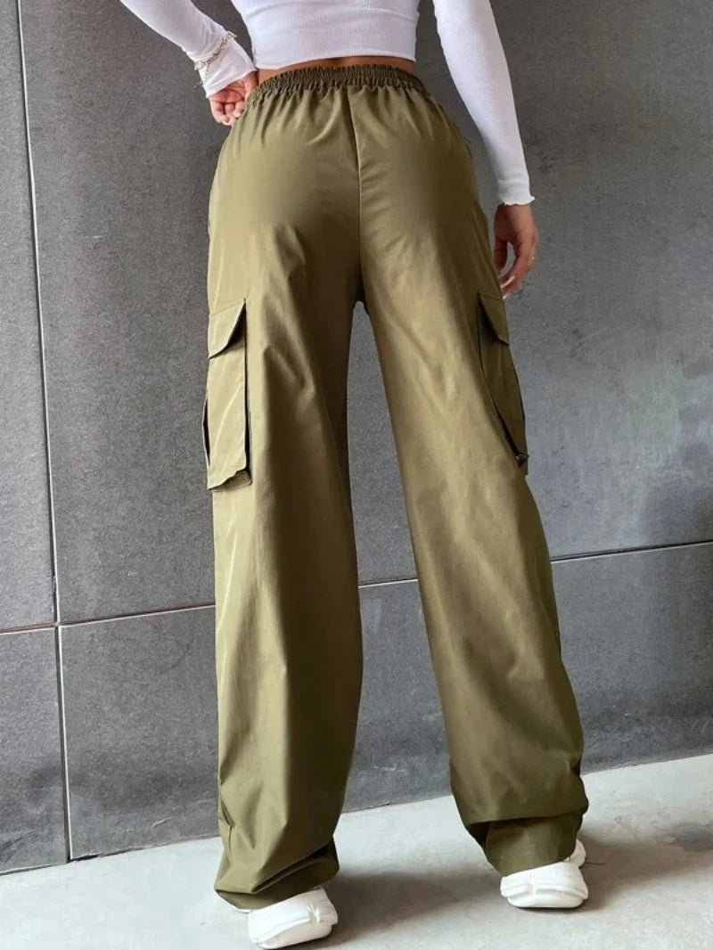 Women’s High-Waist Baggy Cargo Pants