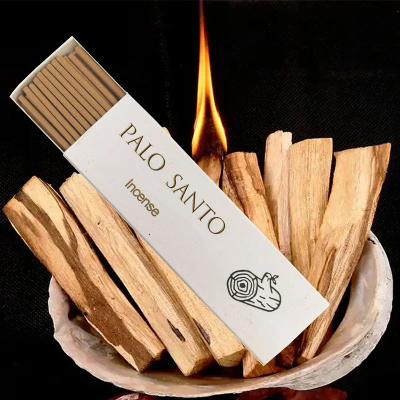 30 Palo Santo Incense Sticks – Aromatherapy for Yoga & Home