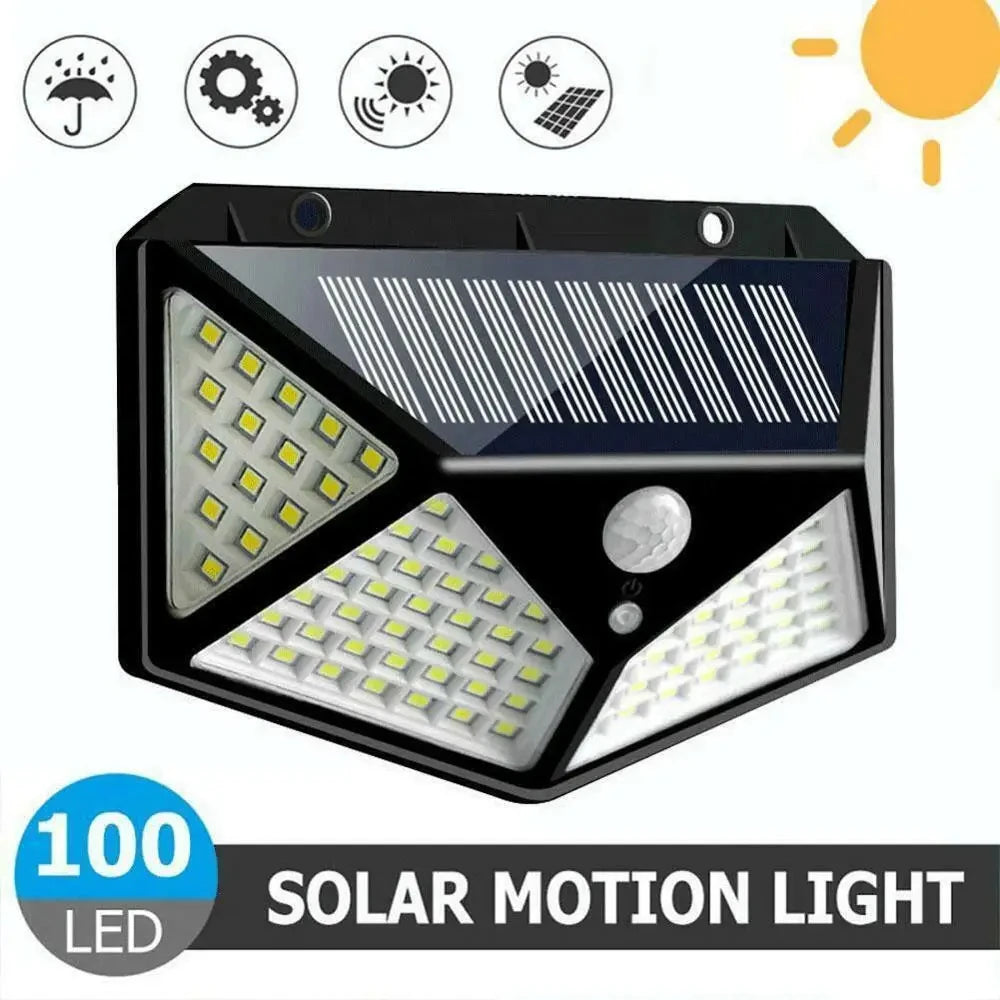 100 LED Outdoor Solar Lamp