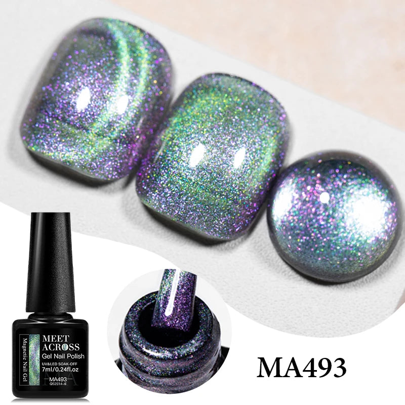 Cat Eye Gel Polish Spring Popular Magnetic Gel Nail