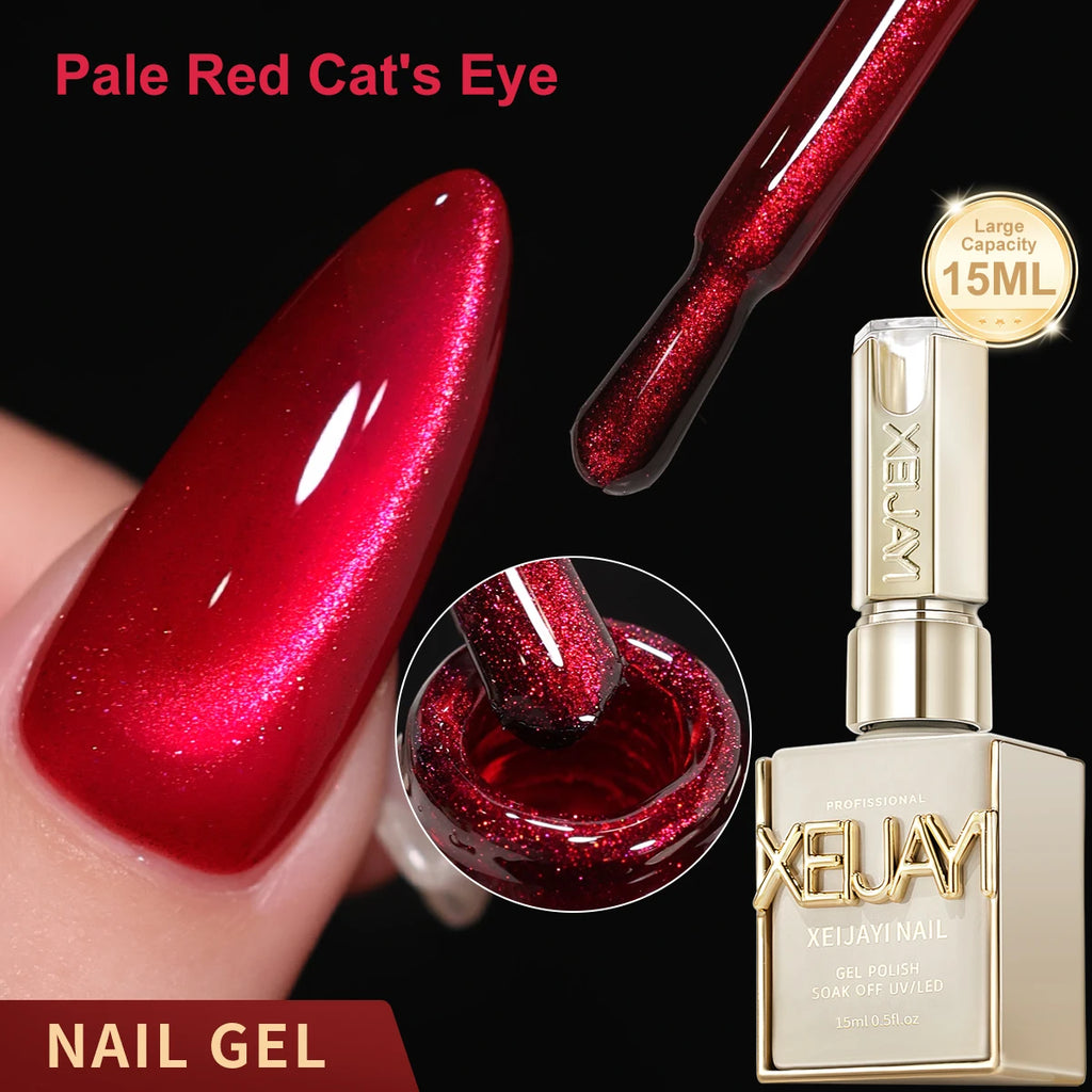 15ML Cat eye Nail Gel polish Semi Permanent Nail Art Soaking