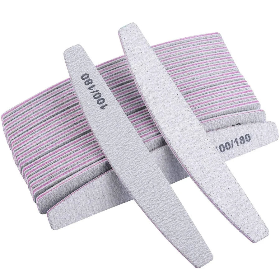 10Pcs Nail Art Files 100/180 Nails Accessoires