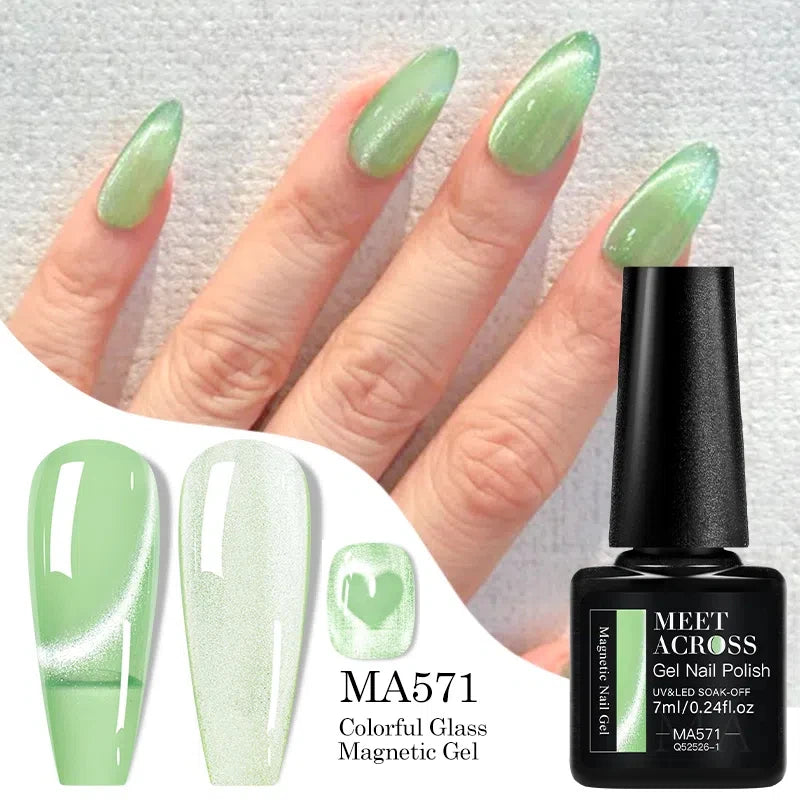 Cat Eye Gel Polish Spring Popular Magnetic Gel Nail