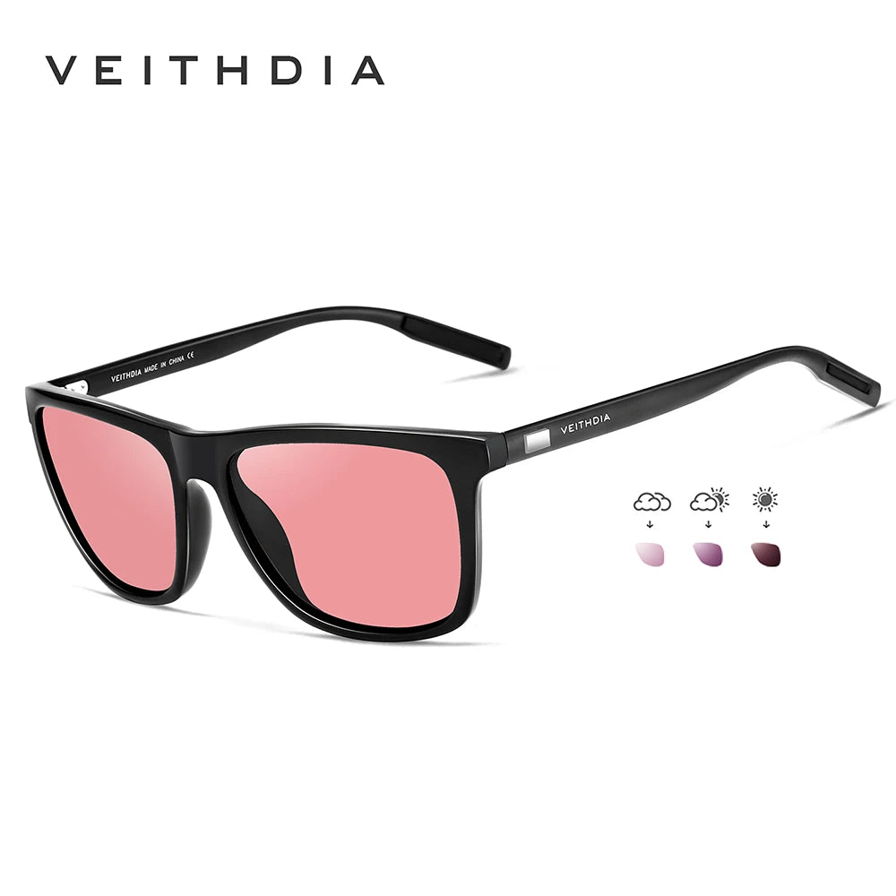 VEITHDIA Unisex Retro Aluminum Polarized  Sunglasses