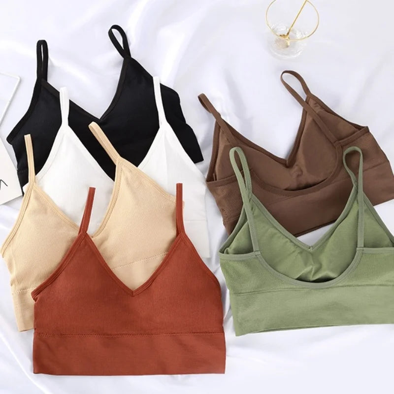 Kit 4 Women Seamless Bra Set