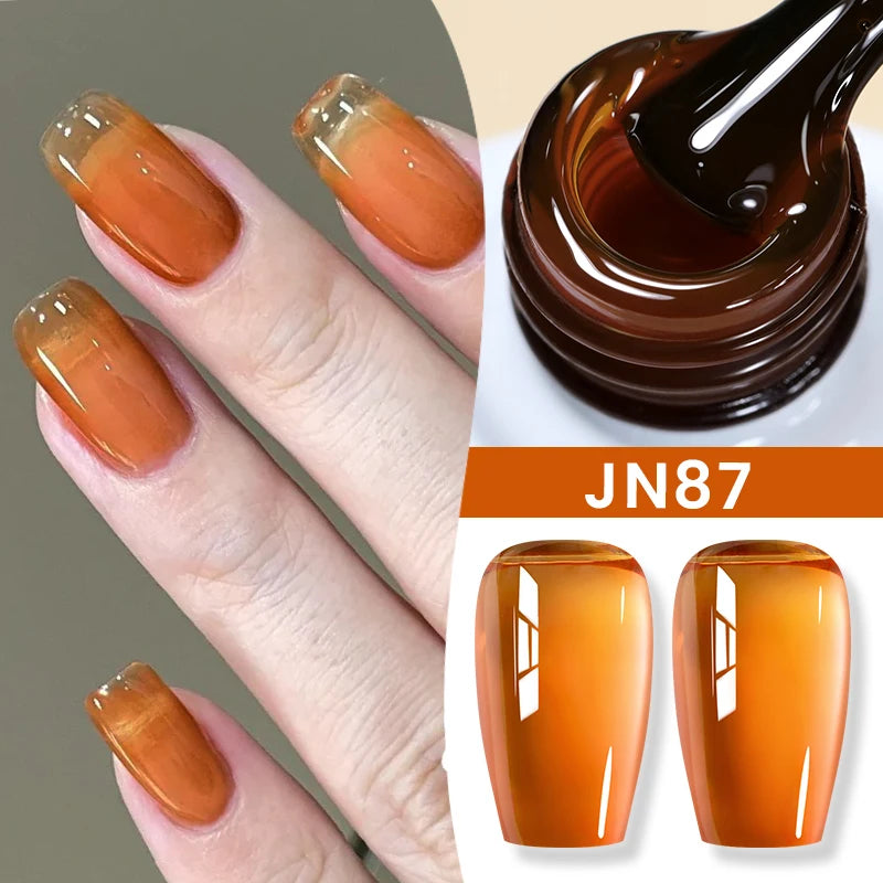 BORN PRETTY 10ml Jelly Nude Gel Nail Polish 50 Colors