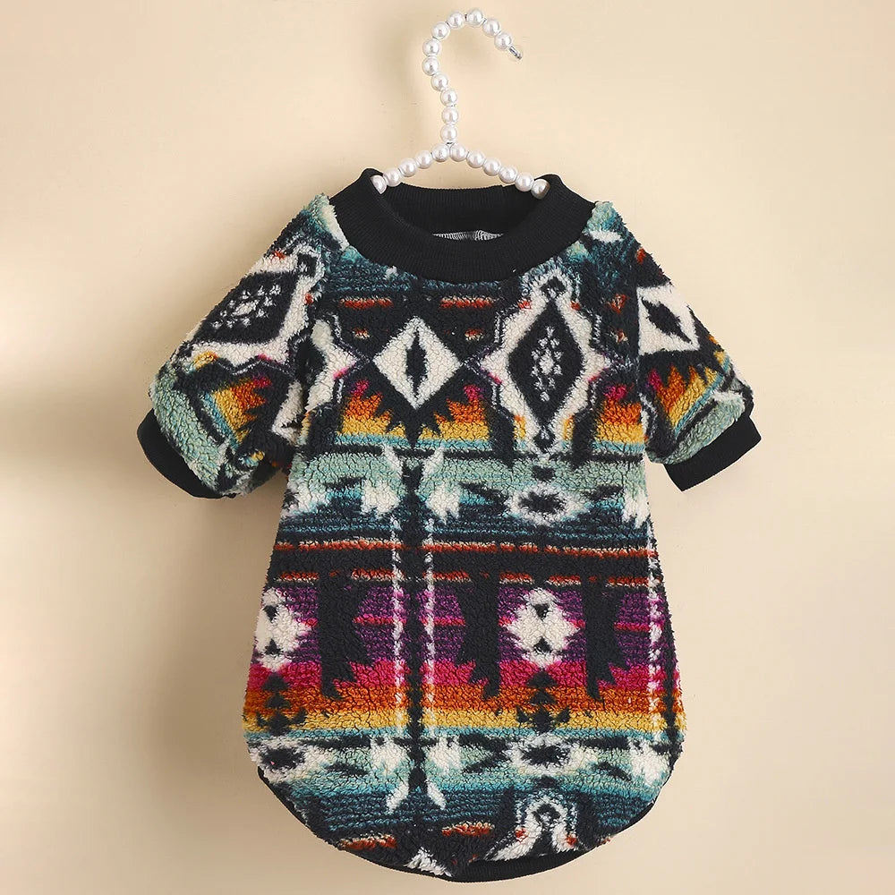 Print Puppy Dog Sweater