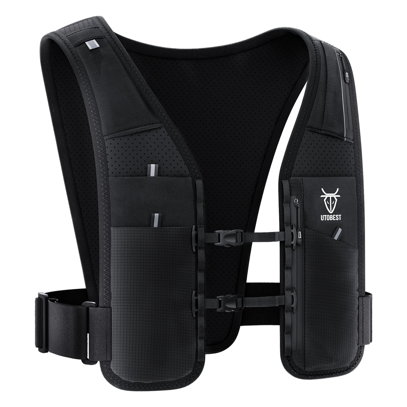 UTOBEST UTR113 Hydration Vest – Reflective & Adjustable for Outdoor Sports